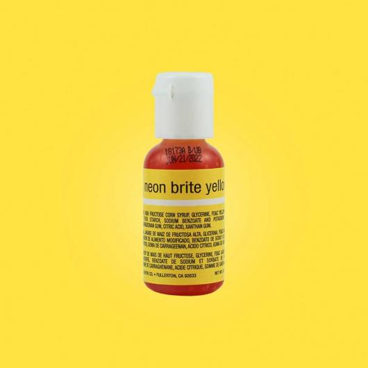 Краситель Chefmaster neon brite yellow 20 гр