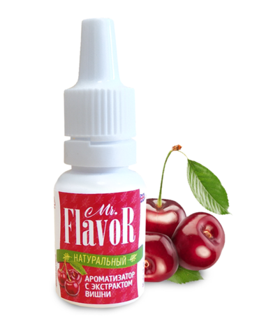 Ароматизатор пищевой Mr. Flavor с натуральным экстрактом вишни 10 мл