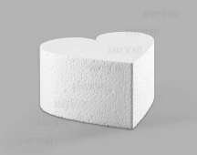 Фальш ярус СЕРДЦЕ 45 см высота 10 см